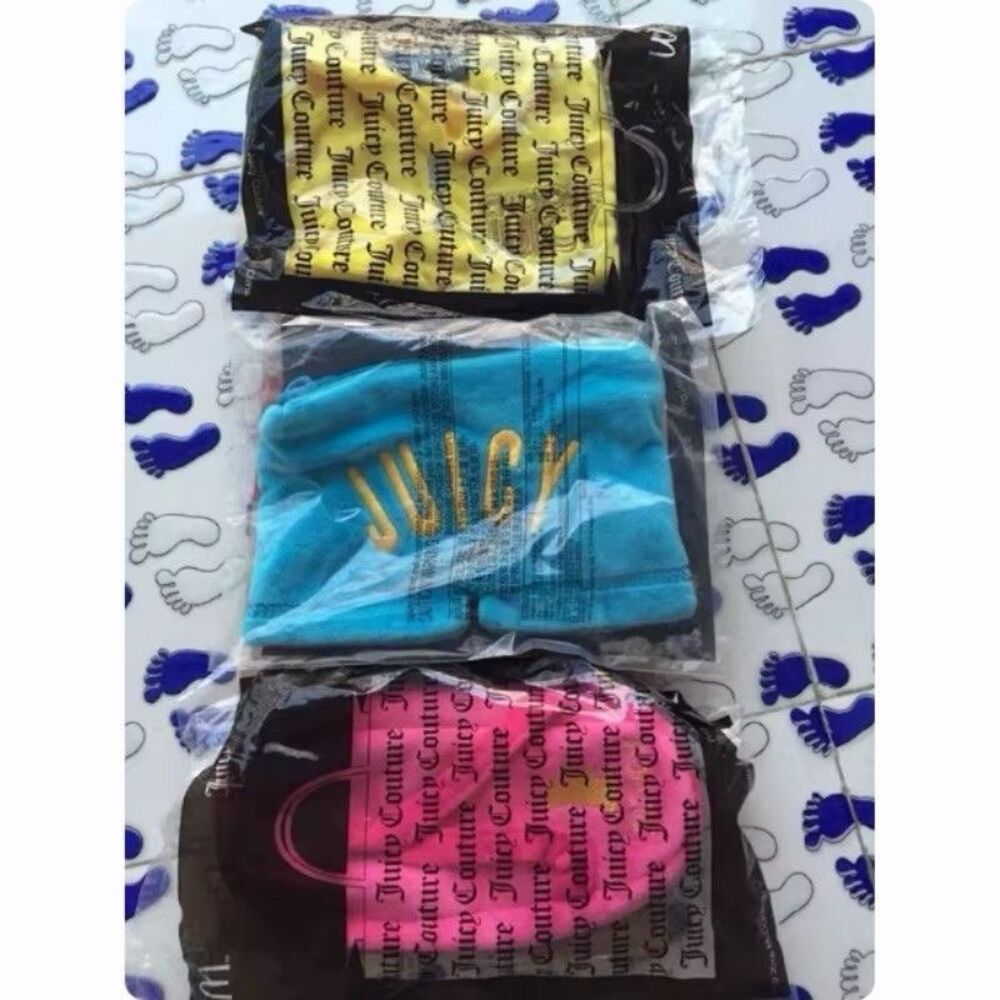 Rare Vintage Juicy Couture x McDonald's Plush Coin Purse Set Of 3 NEW Aesthetic - Picture 2 of 5